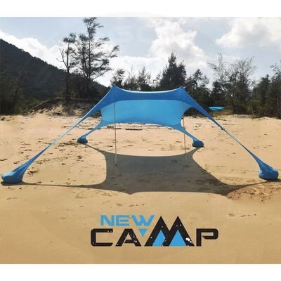 NEW CAMP LYCRA SHELTER AEGEAN BLUE 3X2.5